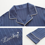 Men's Cotton Knit Classic Pajamas Set