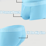 2 Pack Men’s Breathable U Pouch Modal Trunks
