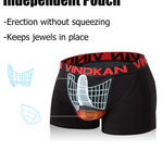 Men's Functional Ball Pouch Modal Trunks