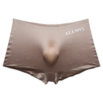 2 Pack ALLMIX Men's Seamless 3D Convex Pouch Trunks