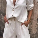 Winona | Set Buttoned Light