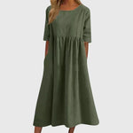 Haisley™ | Elegant Short-Sleeved Dress