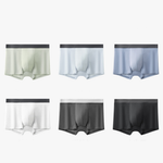 4 Pack Men’s Seamless Comfy Pouch Trunks