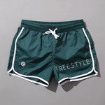 Men’s Waistband Drawstring Beach Swim Shorts