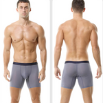 2 Pack Men’s Breathable Athletic Mesh Boxer Briefs