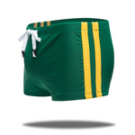 Men’s Athletic Swim Trunks with Removable Pad
