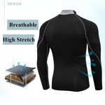 Men's Quick Dry Stretch Sports Long Sleeve