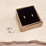 Elegant Trio Pearl Stud Earrings