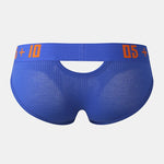 2 Pack Men's Hips Lifting Cotton Low-rise Briefs