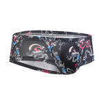 Men's Sexy Botanical Printed Mesh Underwear