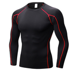 Men's Fitness Training Breathable Sports Long Sleeve Top