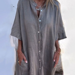 Iris | Boho Shirt Dress