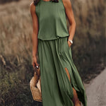 Camille | Sleeveless Maxi Gown