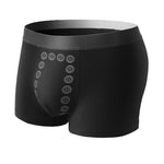4 Pack Men's Mid-Rise Cotton Antibacterial Breathable Trunks