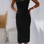Juno | Flattering Draped Dress