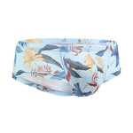 Men's Sexy Botanical Printed Mesh Underwear