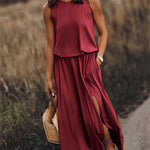 Camille | Sleeveless Maxi Gown