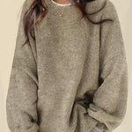 VIOLETTA™ - Cozy Long Sleeve Round Neck Knitwear Sweater