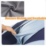 Breathable Sports Boxer Briefs with Open Fly