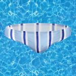 Men's Swimwear Contrast Striped Swim Briefs