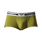 2 Pack Men's Ultra-Soft Breathable Cotton Supportive Fit Sporty Cut Comfy Trunks
