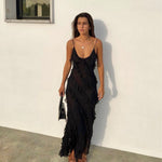 Emer | Ruffled Maxi Dress