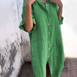 Iris | Boho Shirt Dress