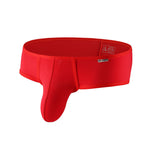 2 Pack Men's Low-Rise Contoured Pouch Stretch Fit Sporty Cut Trunks