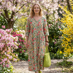 Danni | Scatter Flower Midi Dress