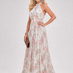 Lily | Floral Flowing Midi Dress