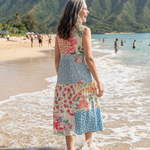 Tula | Coastal Floral Midi Dress