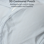 4 Pack Men's Large Pouch Separation Ice Silk Briefs