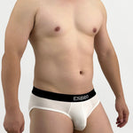 2 Pack Men's Ultra-Soft Modal Seamless Comfort Soft Briefs