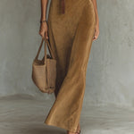 Joanne | Long Suede Dress