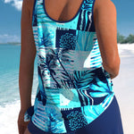 Megan - Relaxed Fit Leaf Swim Set