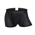 Men's Mesh Thin Ice Silk High-Stretch Comfy Waistband Trunks