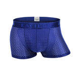 Men's Mesh Thin Ice Silk High-Stretch Comfy Waistband Trunks