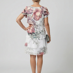 Avery | Clean Floral Knee Length Dress