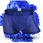 Men's Mesh Thin Ice Silk High-Stretch Comfy Waistband Trunks