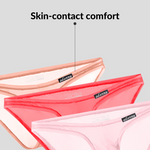 Men's Lightweight Low-Rise Bikini with Contoured Pouch