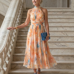 Emily | Soft Halter Midi Dress