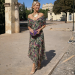 Lydia | Off Shoulder Maxi Dress