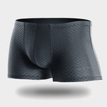 2 Pack Breathable Grid Ice Silk Men's Underwear