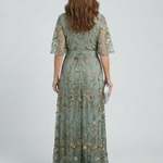 Abigail | Halter Bloom Flow Maxi Dress
