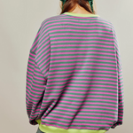 Ashley | Playful Striped Sweater