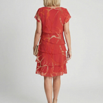 Lillian | Soft Abstract Knee Length Dress