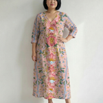 Anika | Light Form Floral Midi Dress