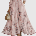 Fern | Elegant Pleated Maxi Dress