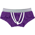3 Pack Men’s Sexy Cutout Trunks with Lift-up Pouch