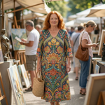 Jewell | Easy Shape Garden Midi Dress